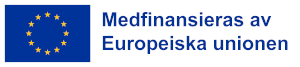 Logotyp: Medfinansieras av Europeiska unionen